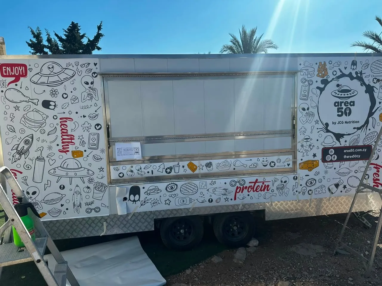Food truck wrap by Focus Signs