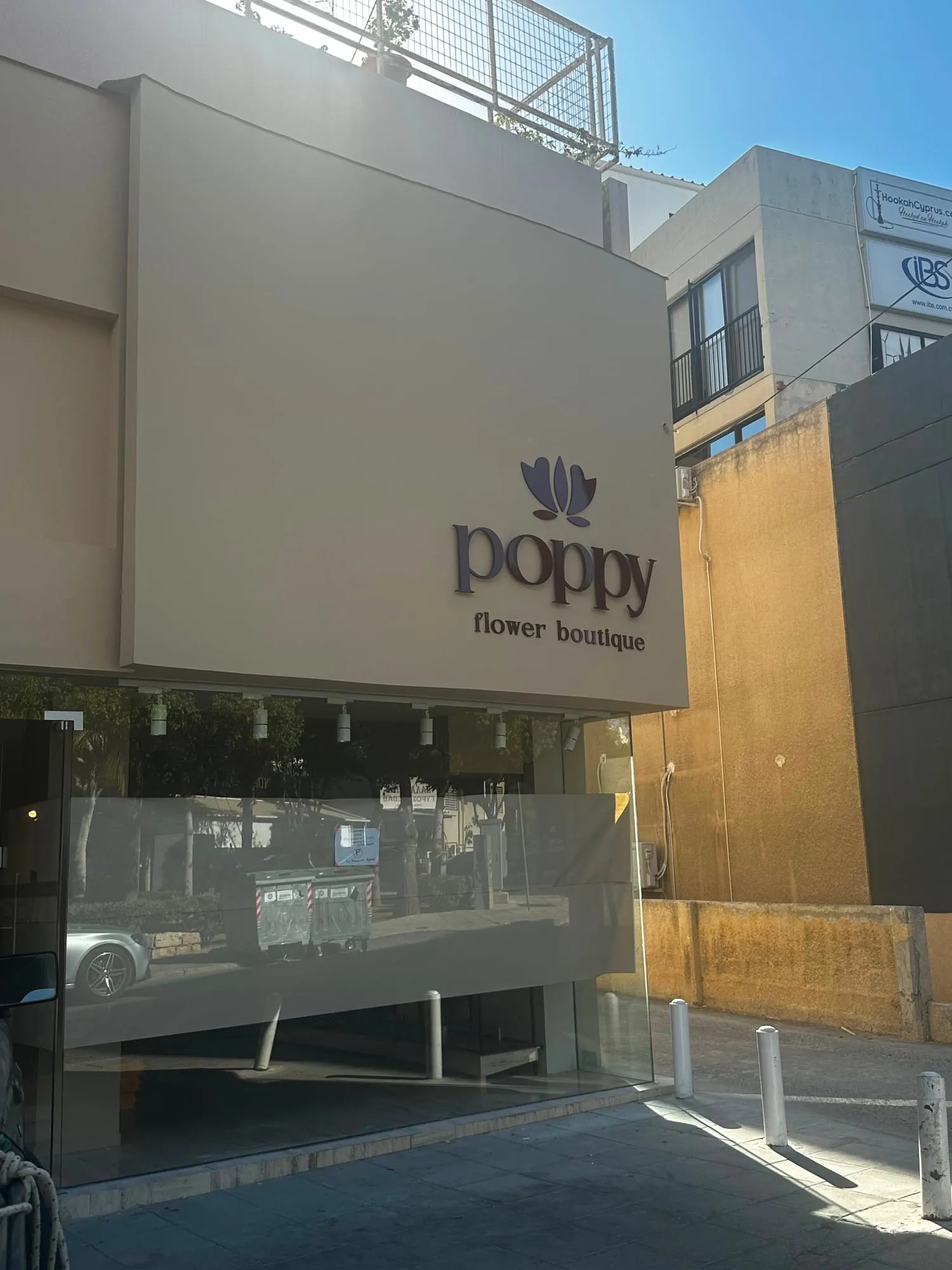 Poppy flower boutique by Focus Signs