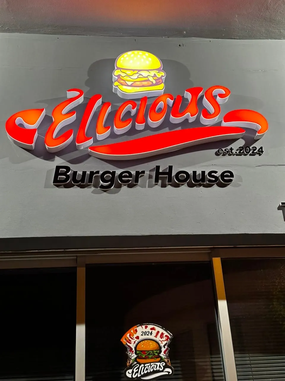 Élicious Burger House by Focus Signs